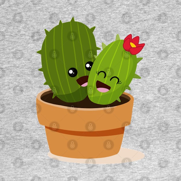 Cactus love by LecricJr